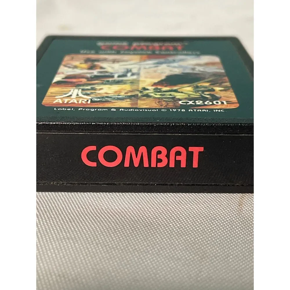 Atari 2600 Combat Game Cartridge - Classic Retro‎ Gaming Collectible
